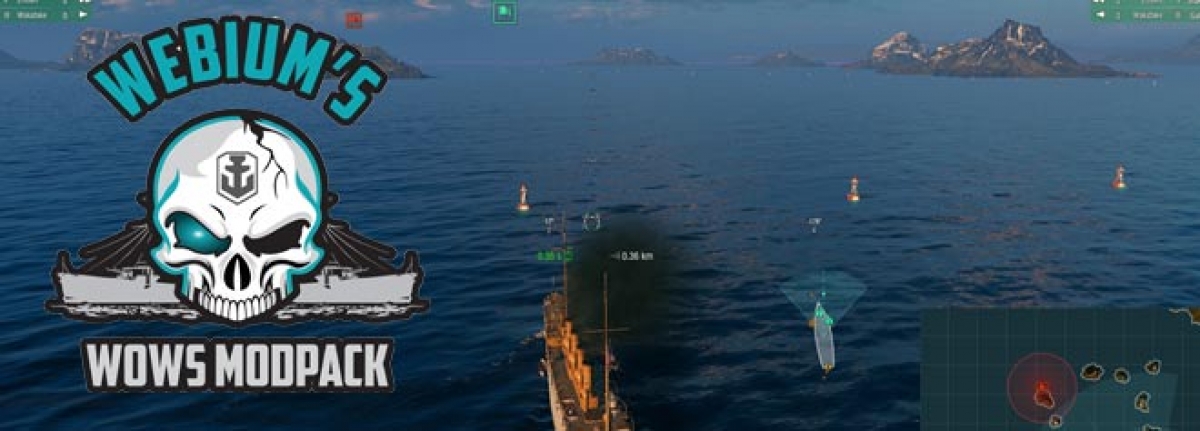 world of warships mods pack